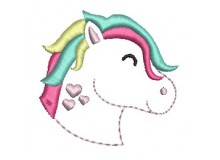 Stickserie - Pferd Pferdekopf 2